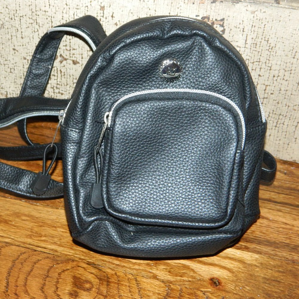 Stone Mountain Leather Mini Backpack Purse